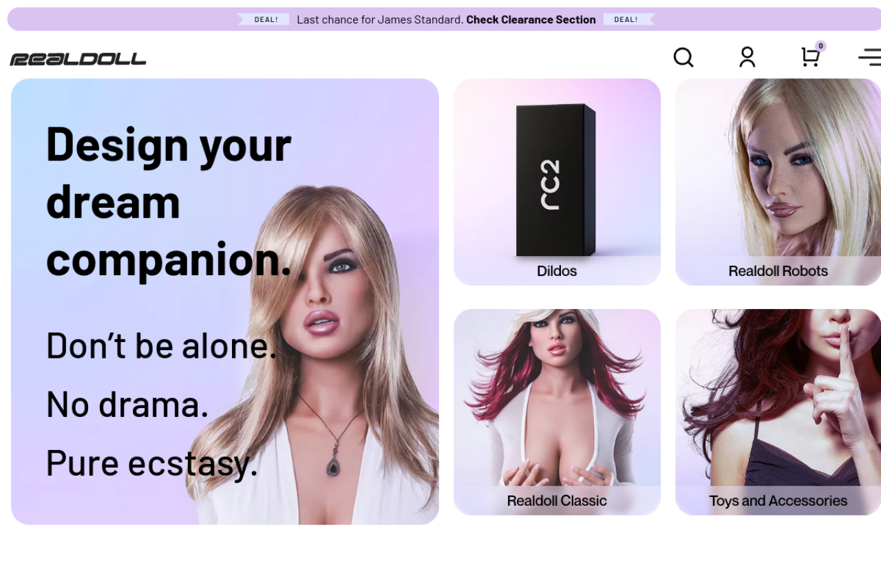 Screenshot of Realdoll