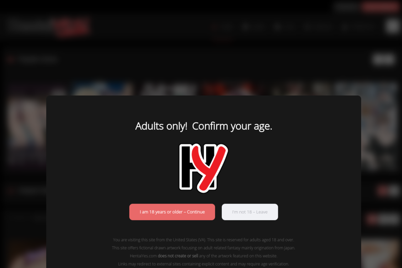 Screenshot of Hentaiyes