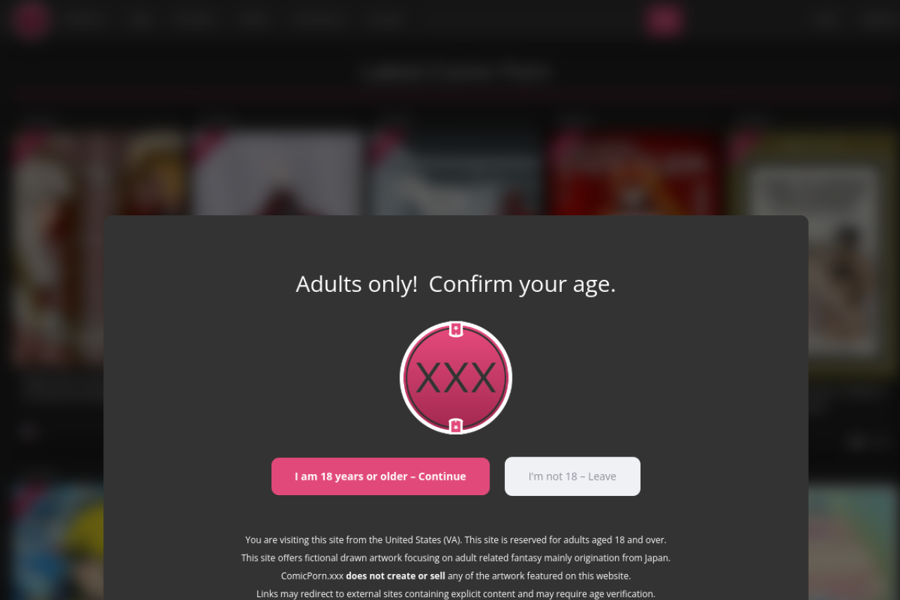 Screenshot of Comic porn xxx