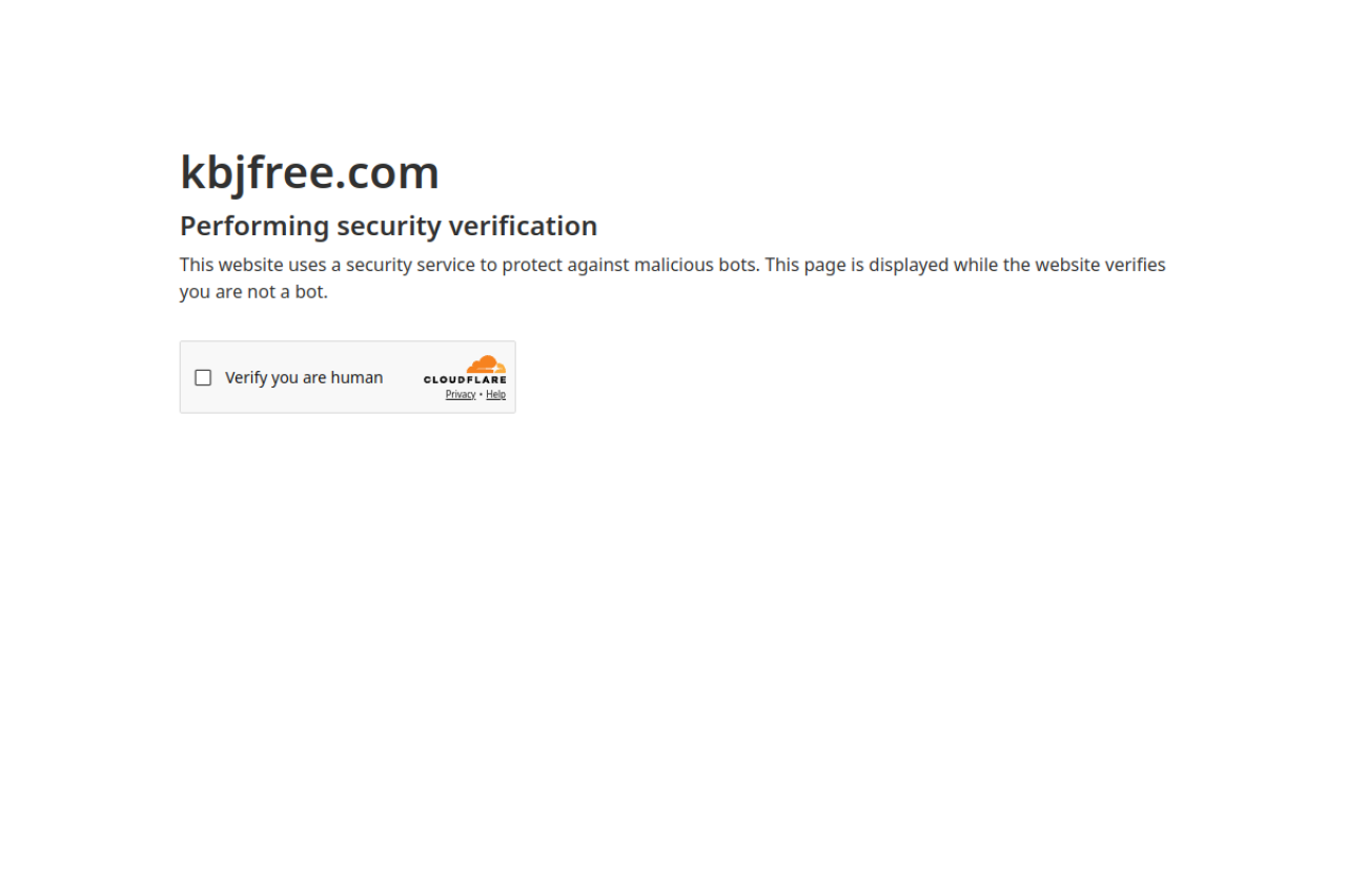Screenshot of Kbjfree