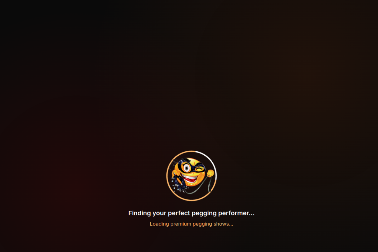 Screenshot of Pegging live