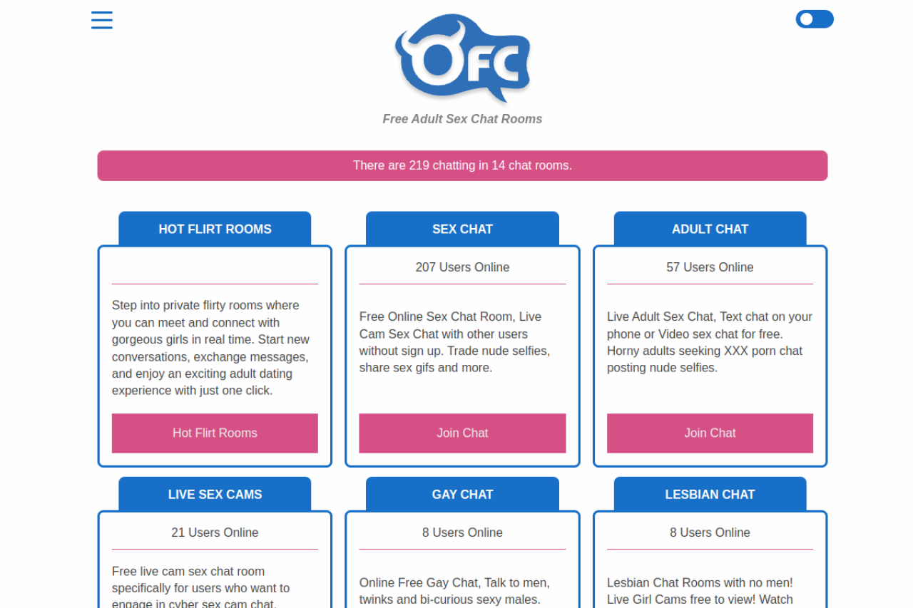 Screenshot of Onlinefreechat