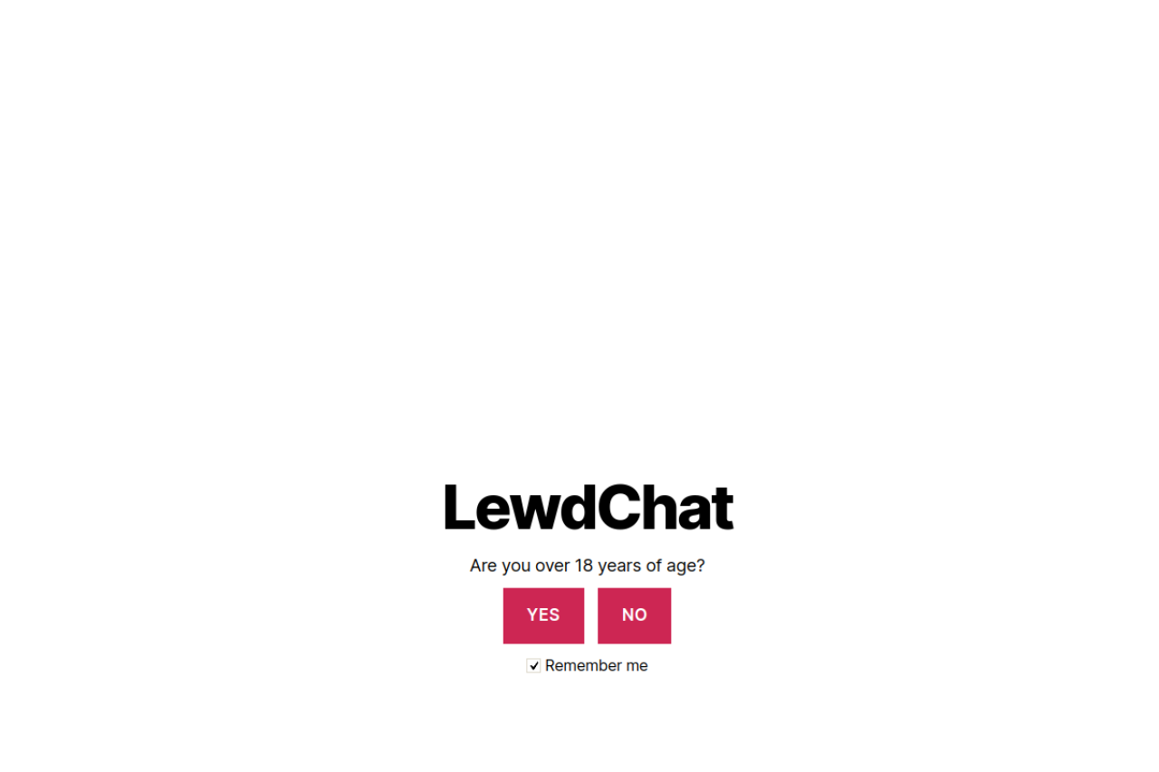 Screenshot of Lewdchat