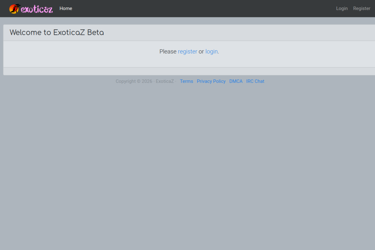 Screenshot of Exoticaz