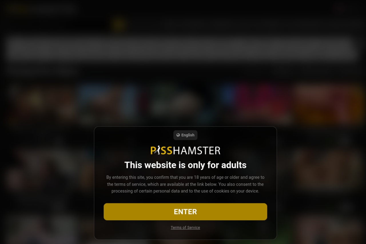 Pisshamster screenshot
