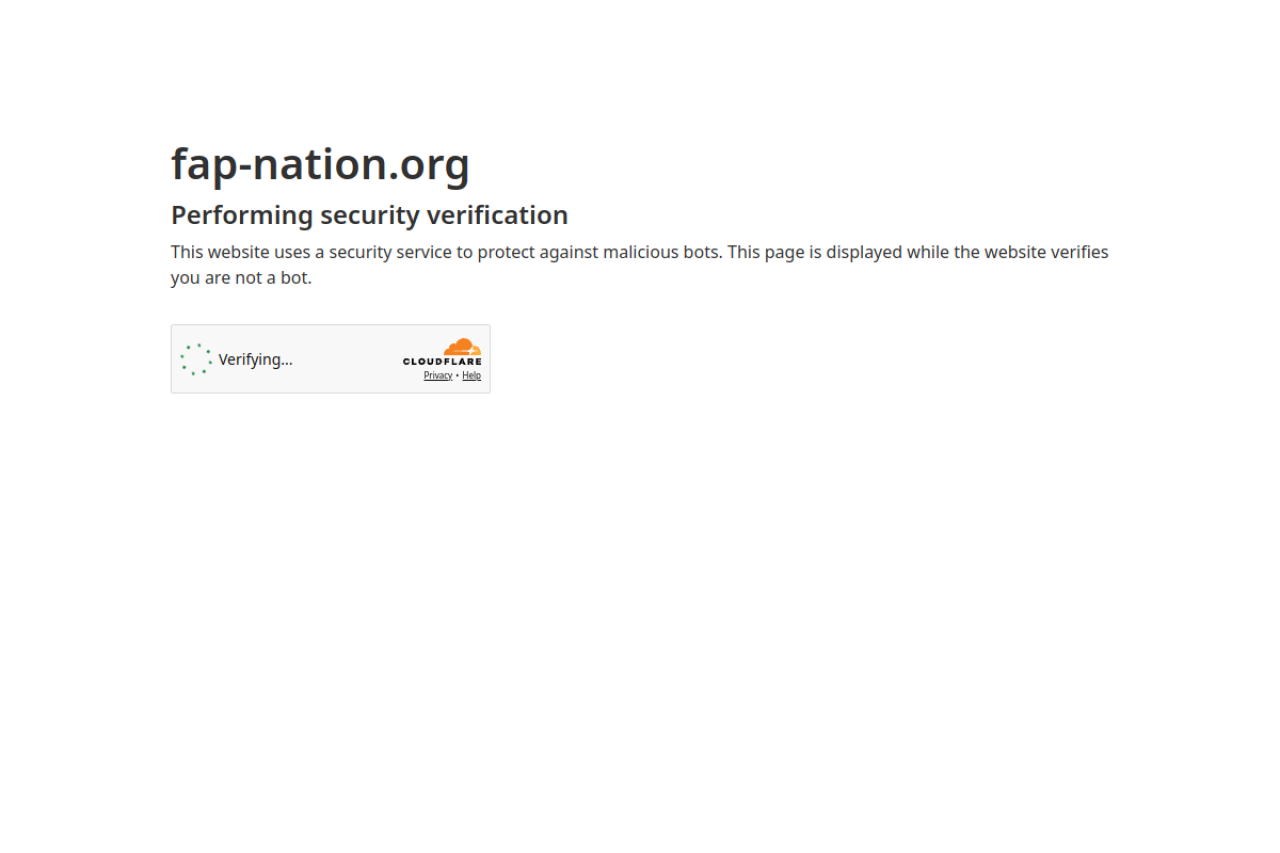Screenshot of Fap nation org