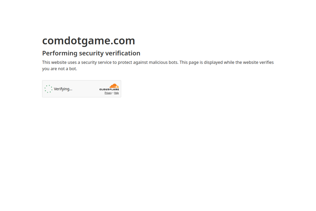 Screenshot of Comdotgame