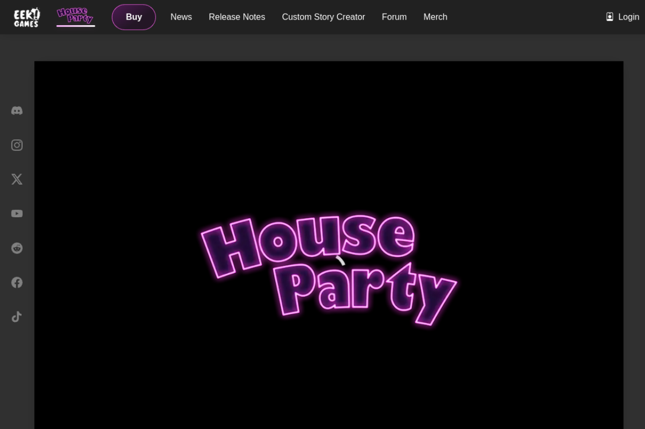 Screenshot of House party