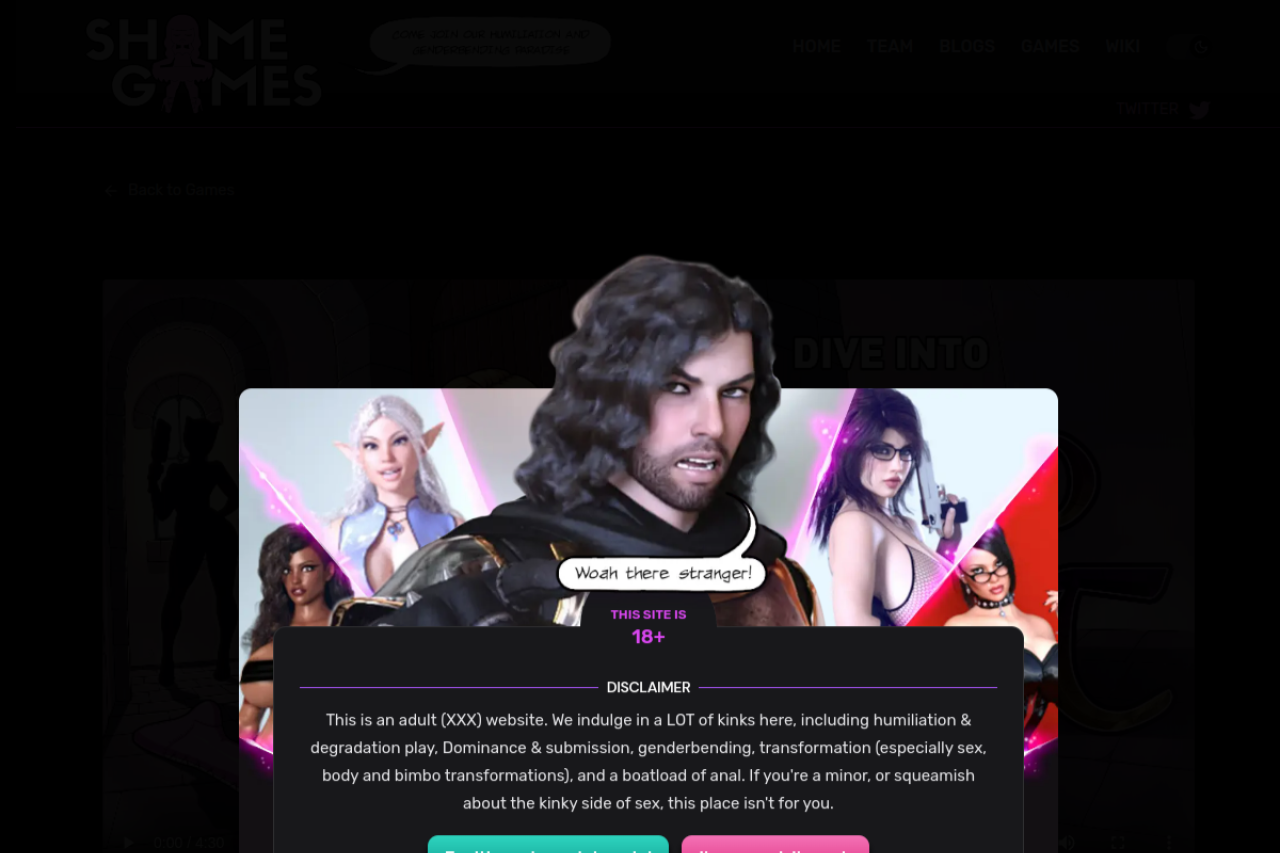 Screenshot of Trap quest