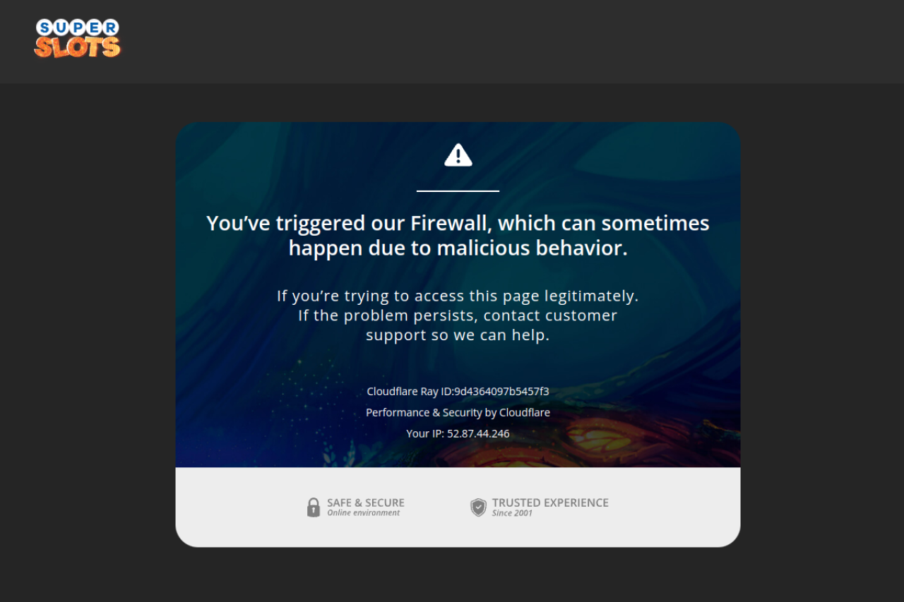 Screenshot of Super slots