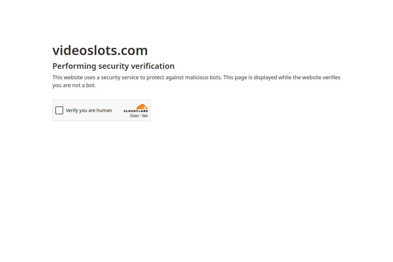 Screenshot of Videoslots