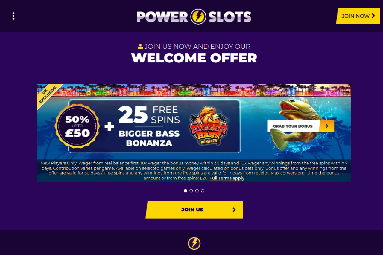Screenshot of Power slots
