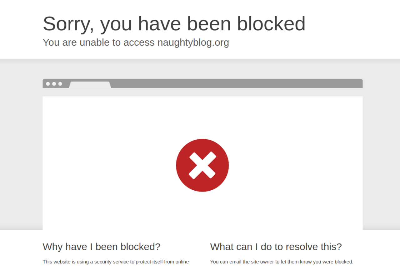 Naughtyblog screenshot