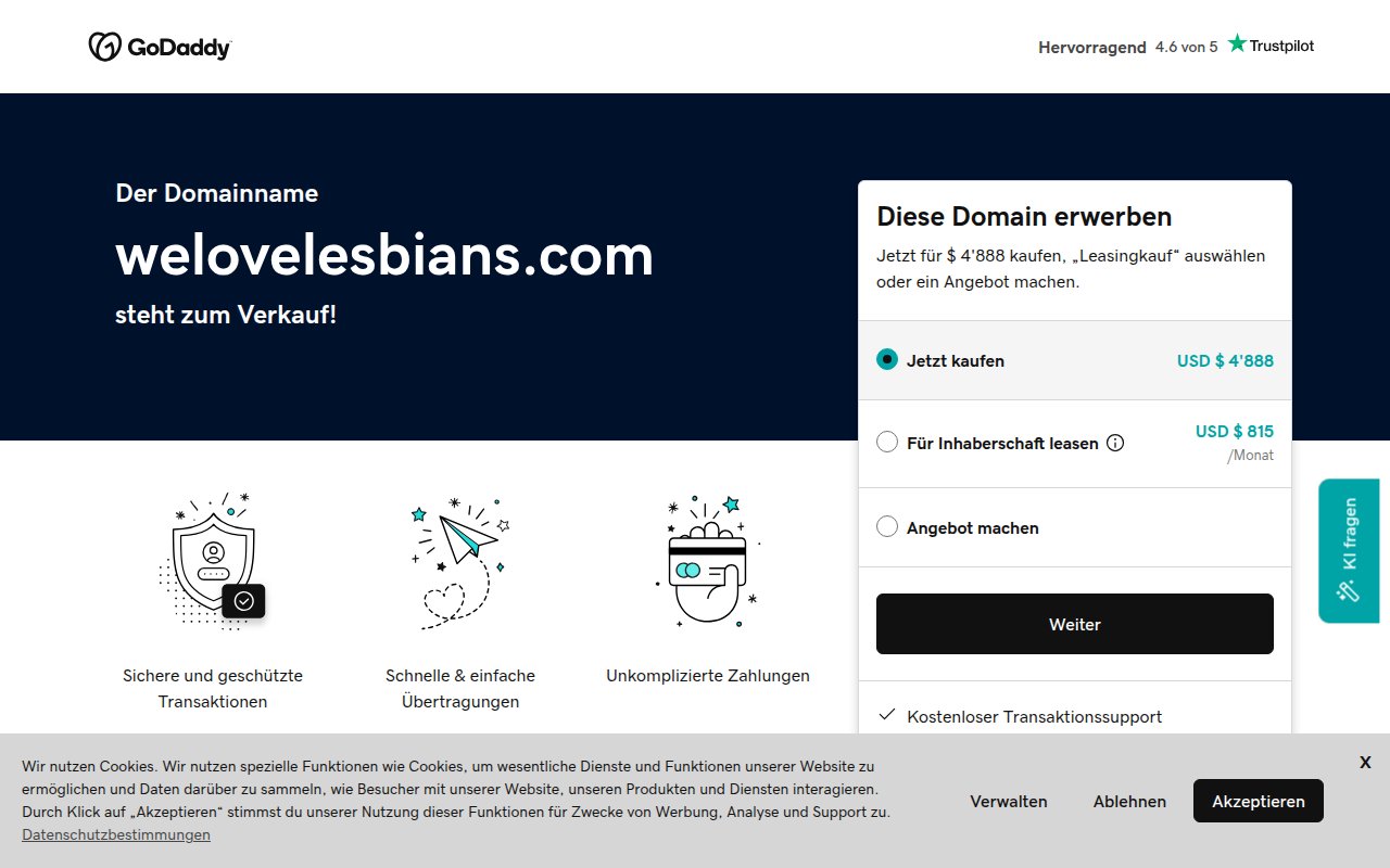 Screenshot of We Love Lesbians