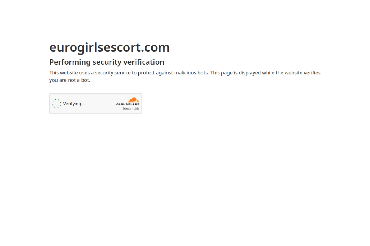 Screenshot of Eurogirlsescort