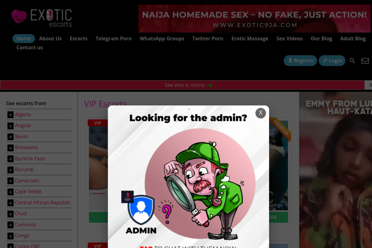 Screenshot of Exotic africa