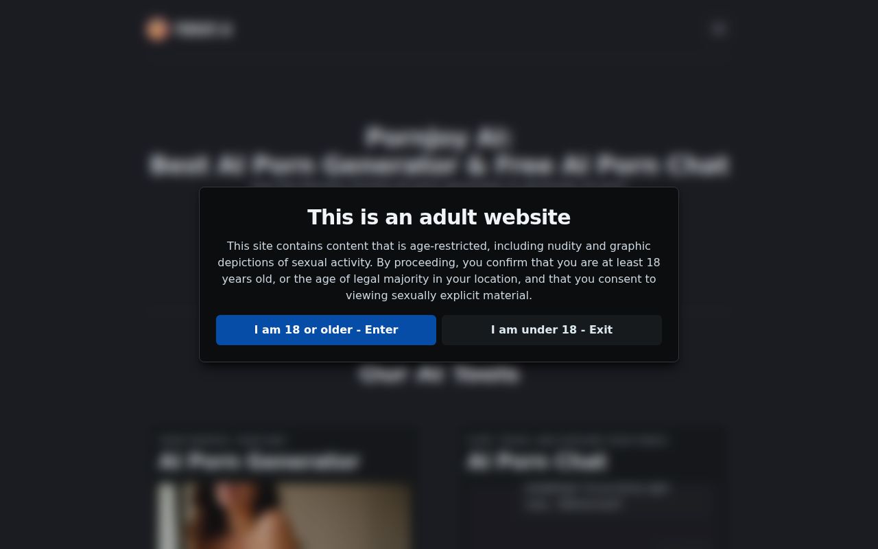 Screenshot of Pornjoy