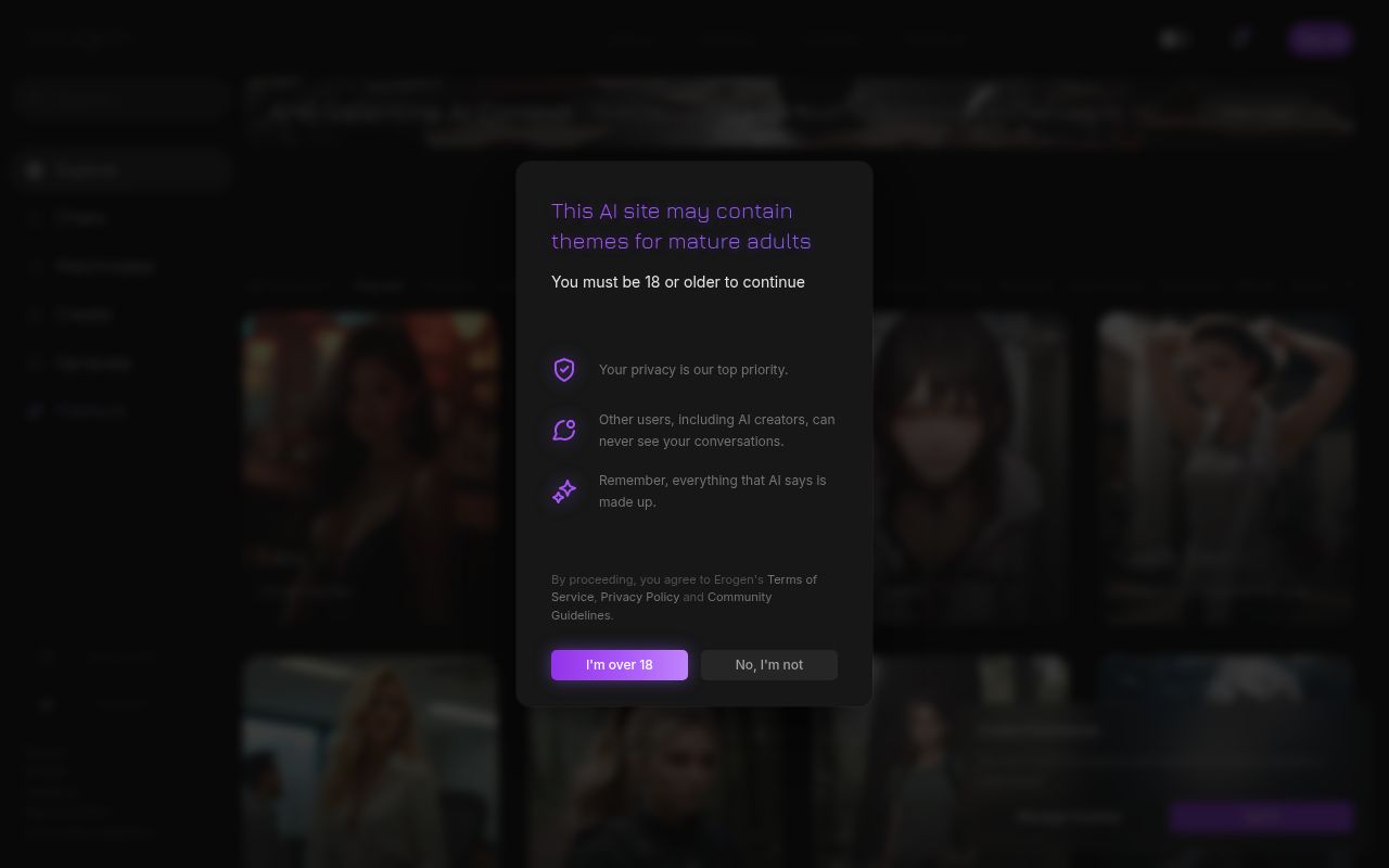 Screenshot of Erogen