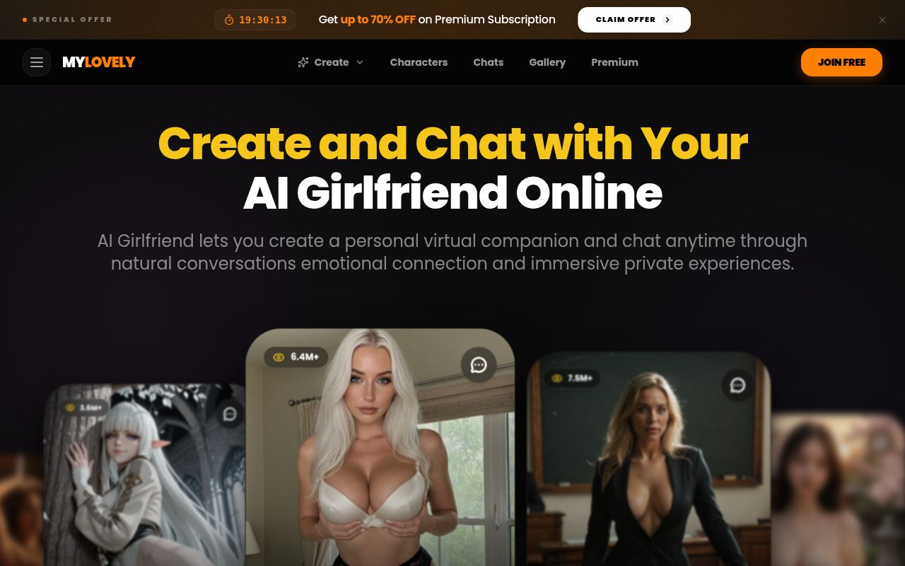 Screenshot of Mylovely