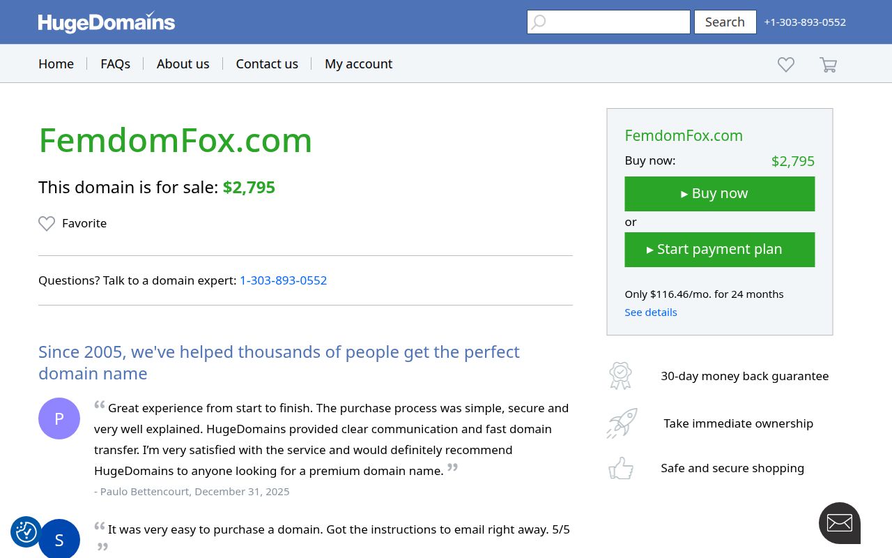 Femdomfox screenshot