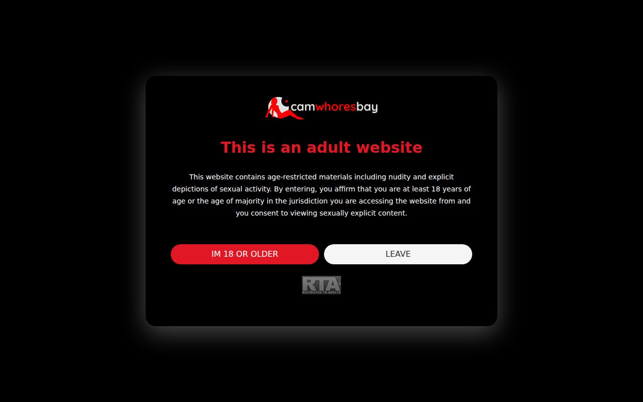 Screenshot of Camwhoresbay