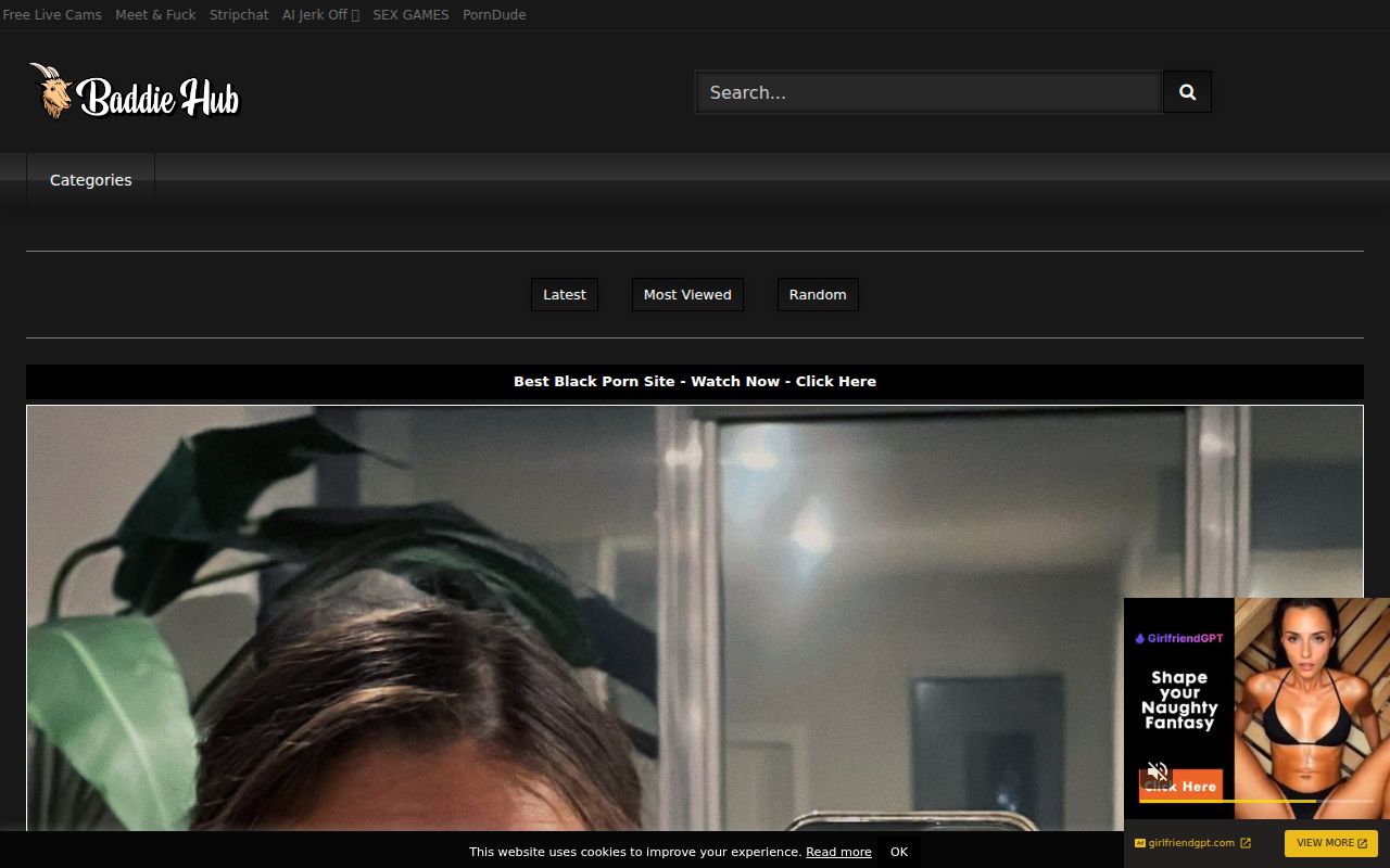 Baddiehub screenshot