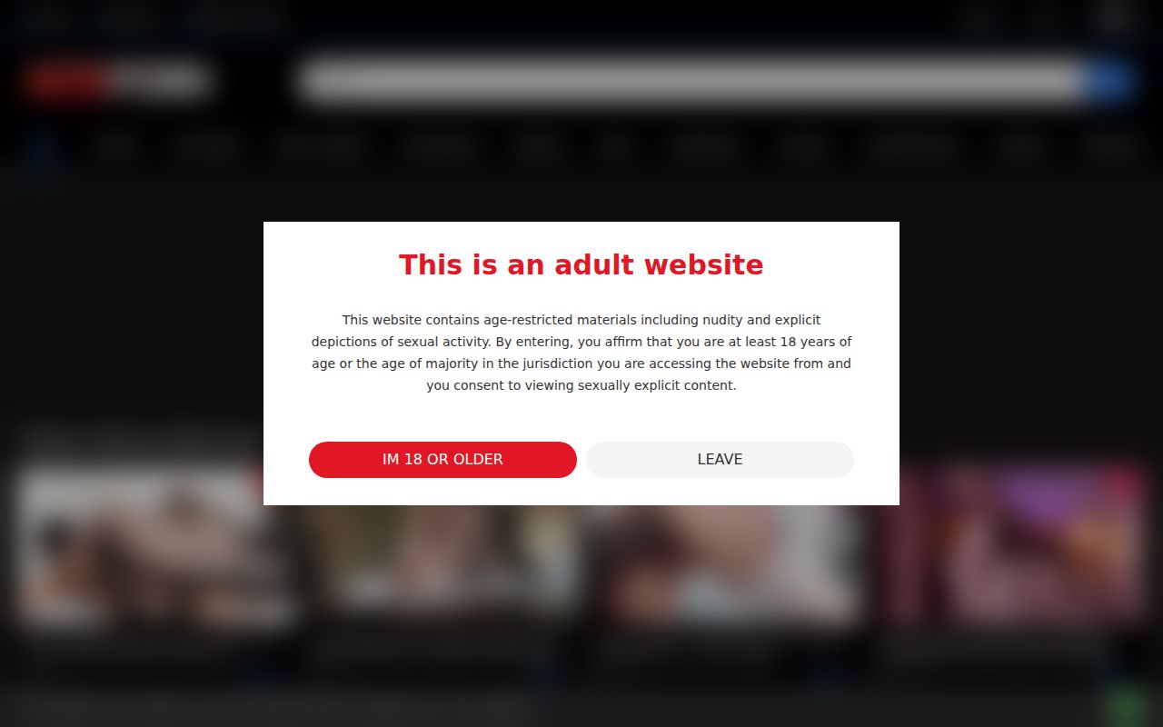 Screenshot of Modporn