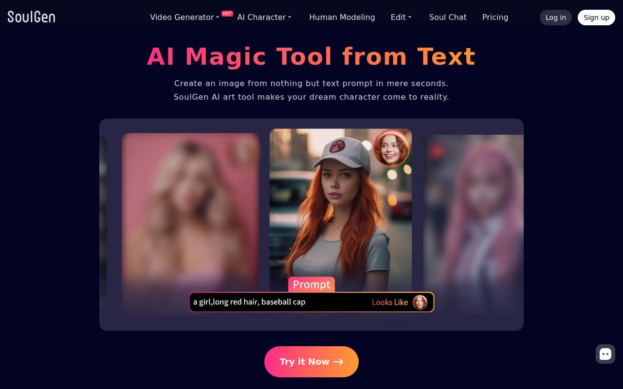 Screenshot of Soulgen