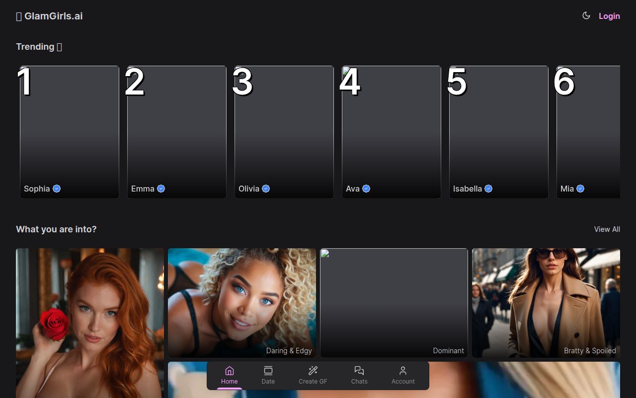 Screenshot of Glamgirls