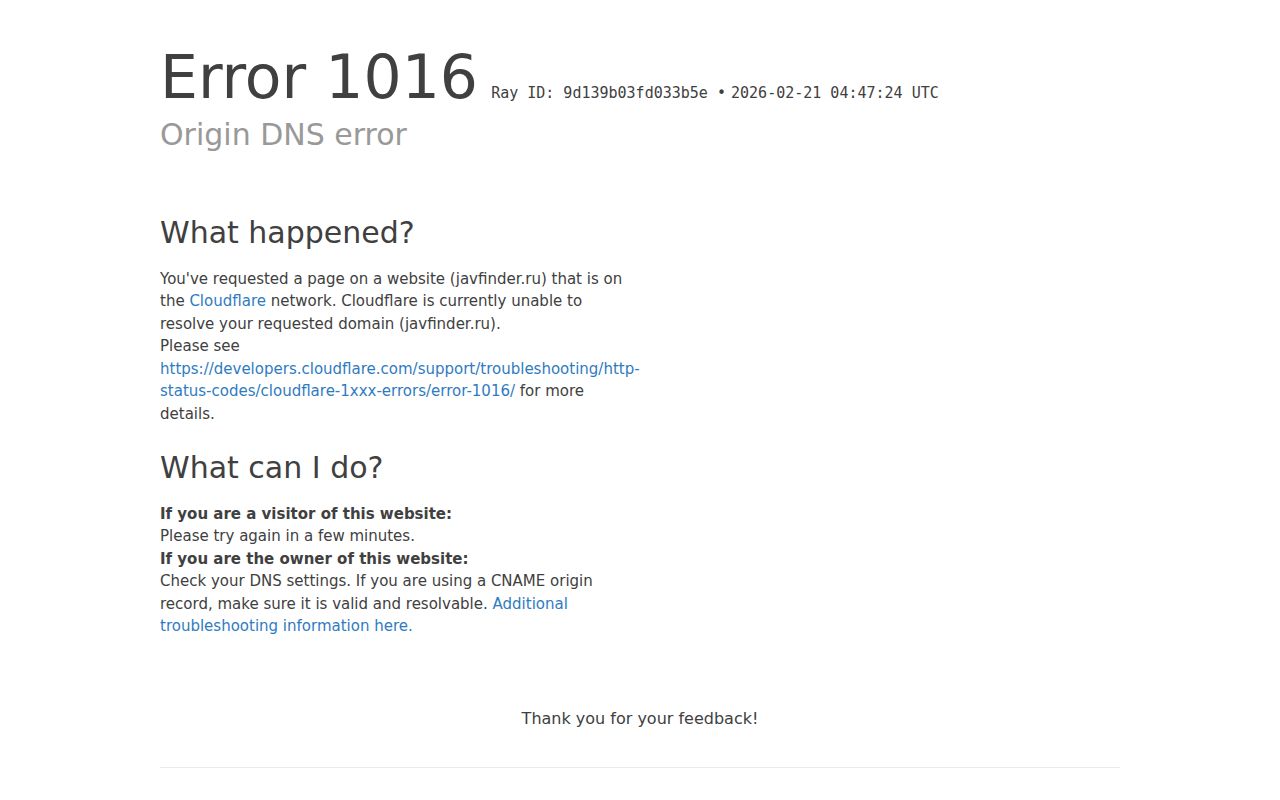 Javfinder screenshot