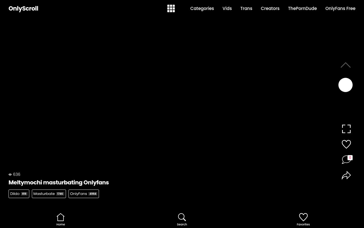 Screenshot of Onlyscroll