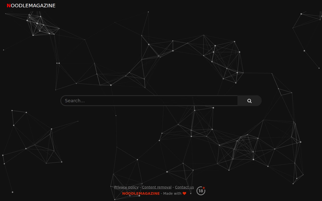 Screenshot of Noodlemagazine