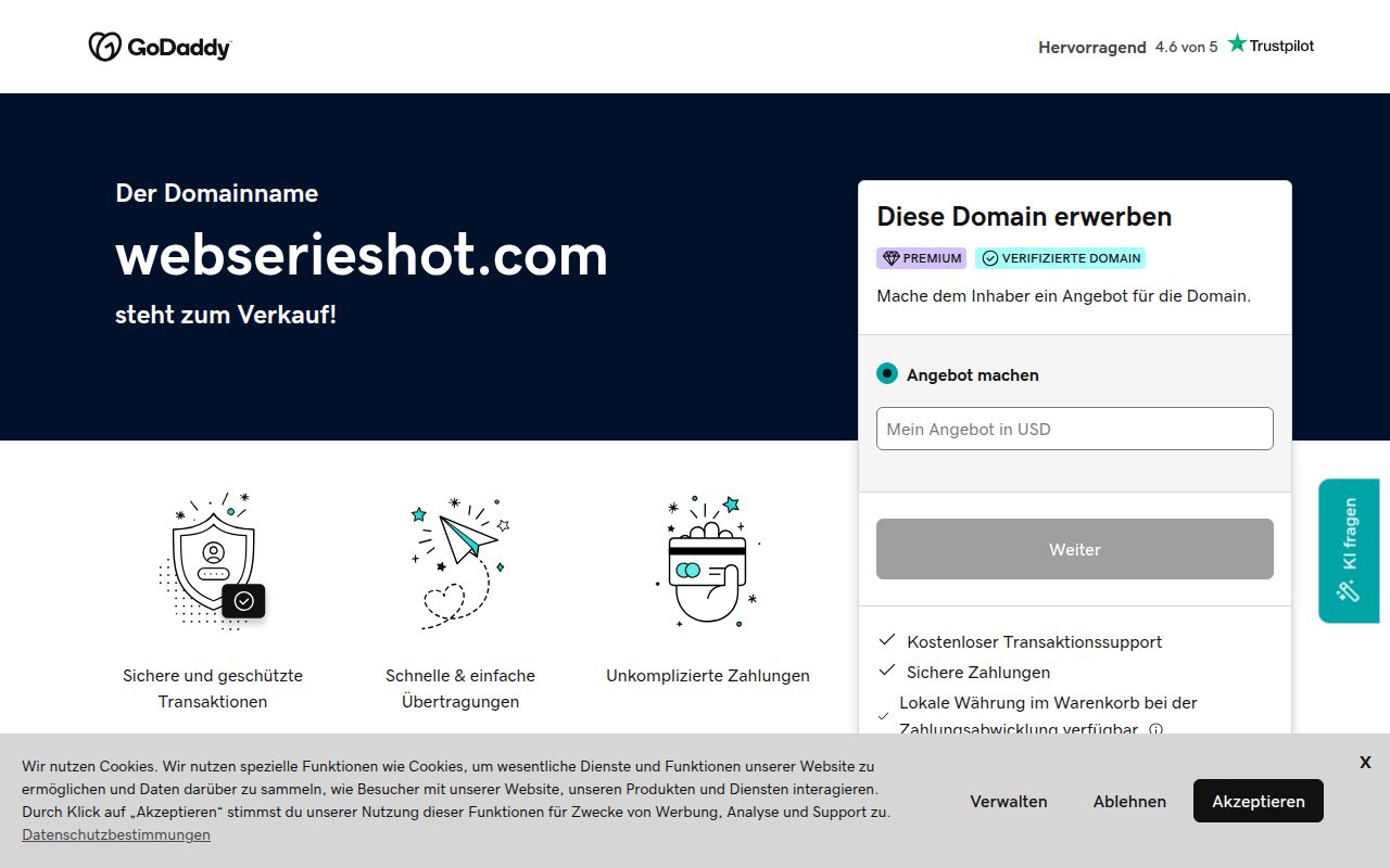 Screenshot of Web series hot