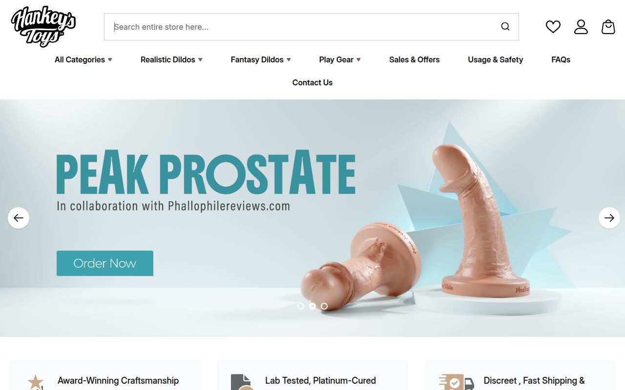 Screenshot of Hankeys