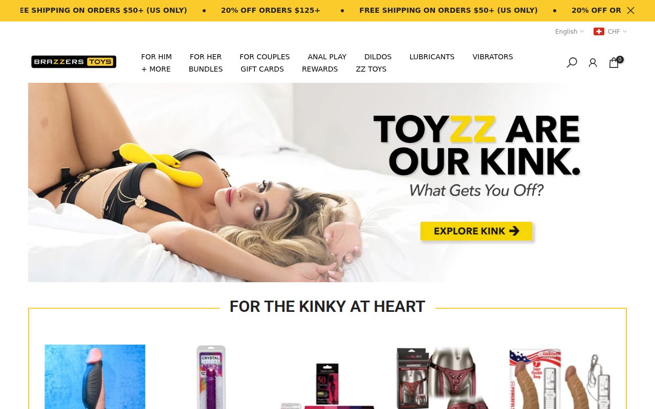 Brazzerstoys screenshot