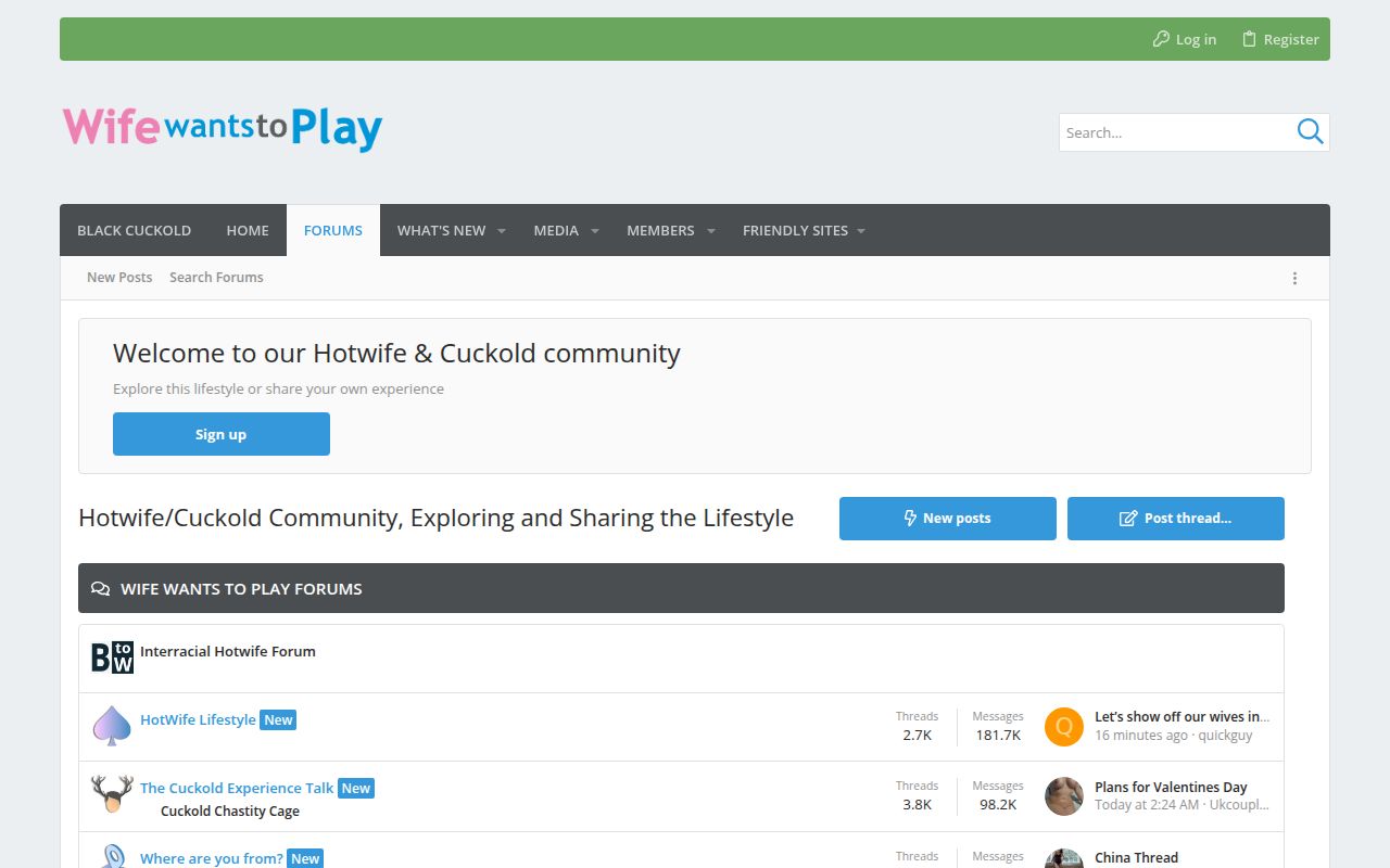 Screenshot of Wifewantstoplay