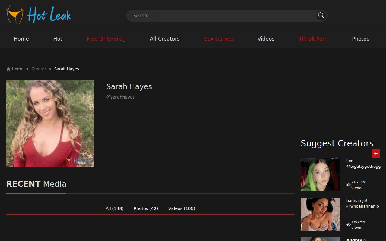 Screenshot of Hot leak