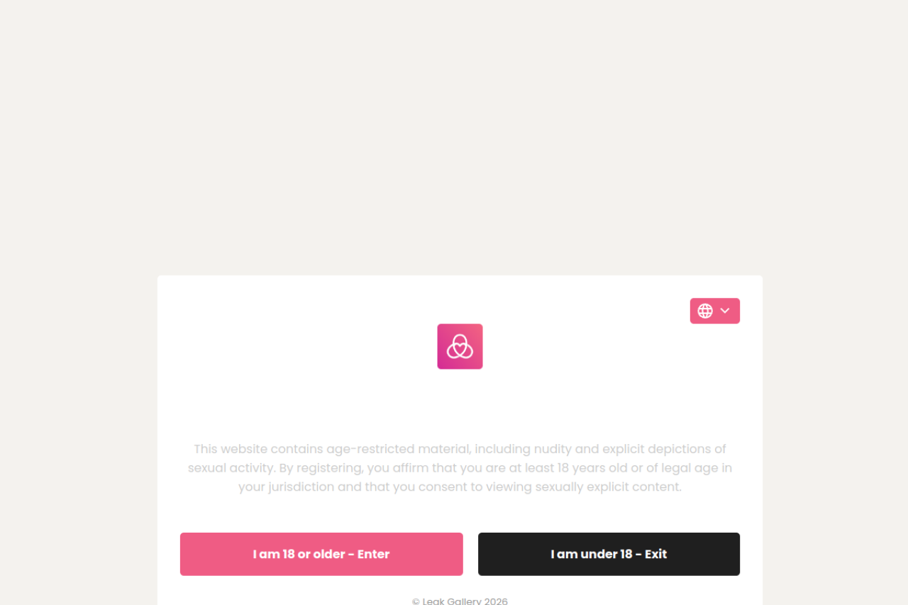 Screenshot of Leakgallery