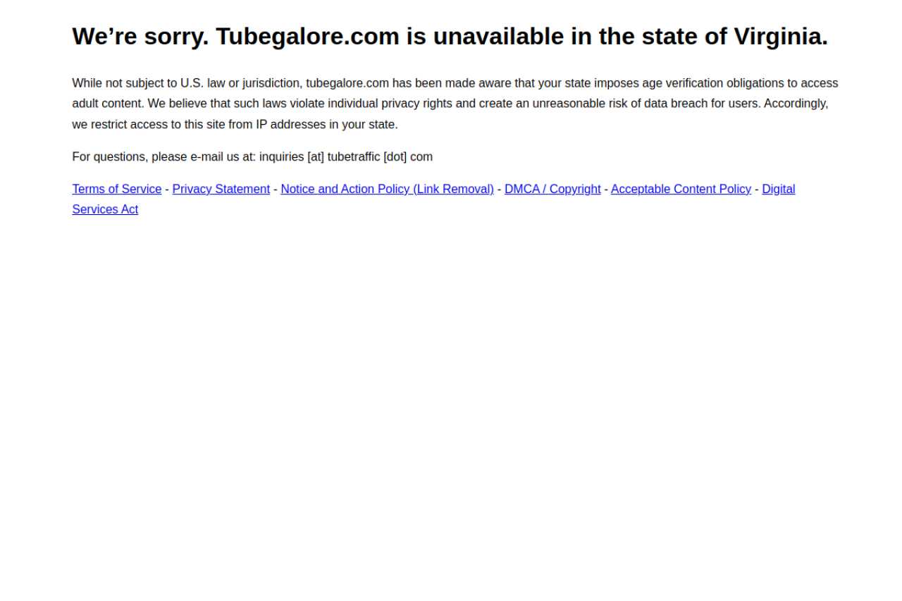 Screenshot of Tubegalore