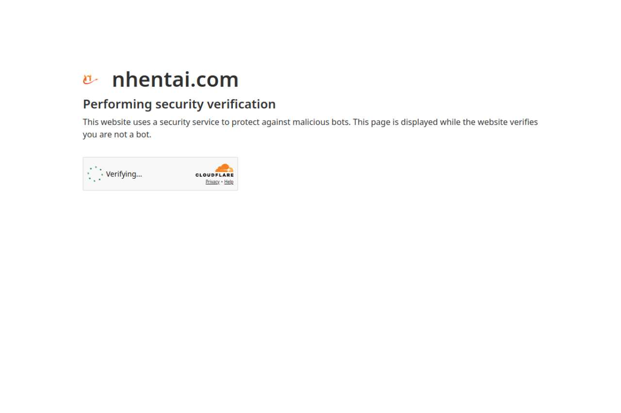 Screenshot of Nhentai com