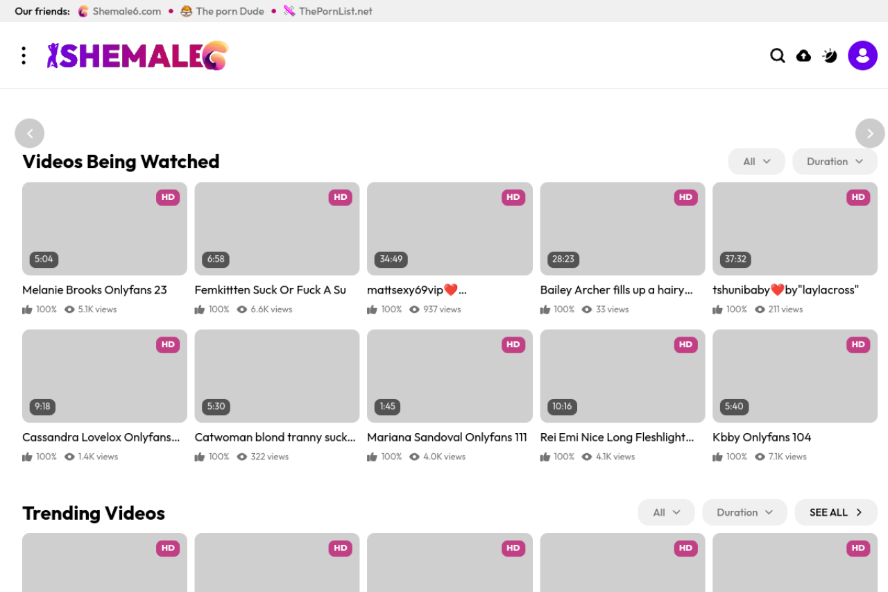 Screenshot of Shemale6