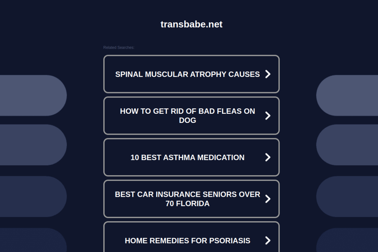 Screenshot of Transbabe